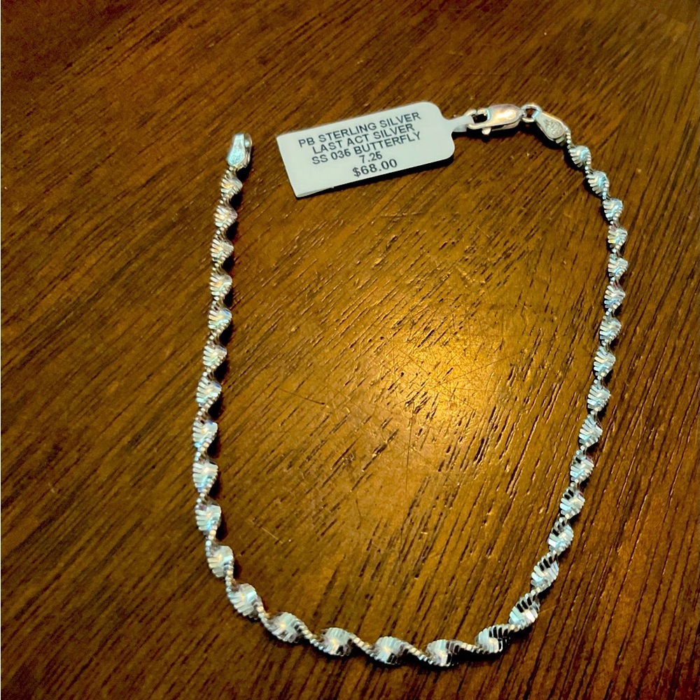 Sterling Silver Twisted Bracelet “Last Act”